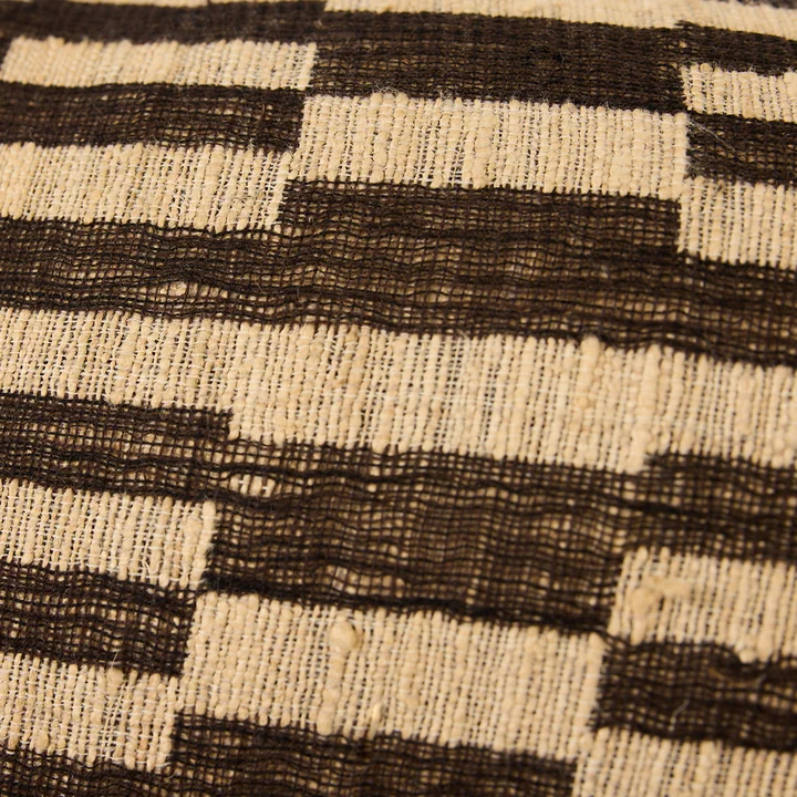 HKliving - Natural Kissen, 70 x 40 cm, monochrome