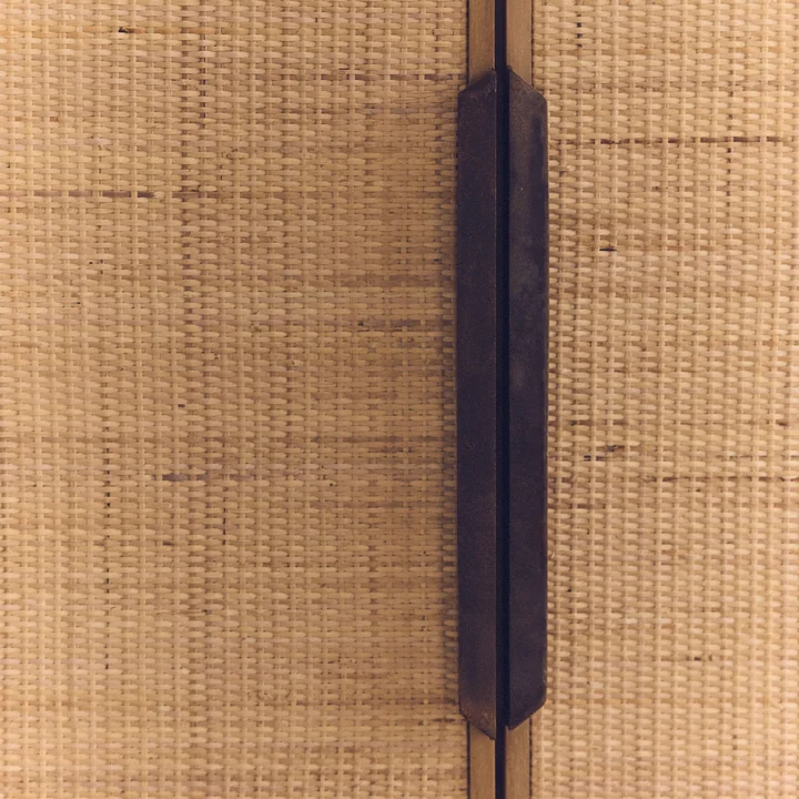 HKliving - Pioneer Schrank, 100 x 180 cm, Rattan