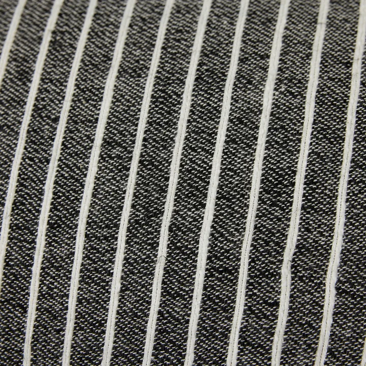 HKliving - Striped Kissen, 70 x 40 cm, monochrome