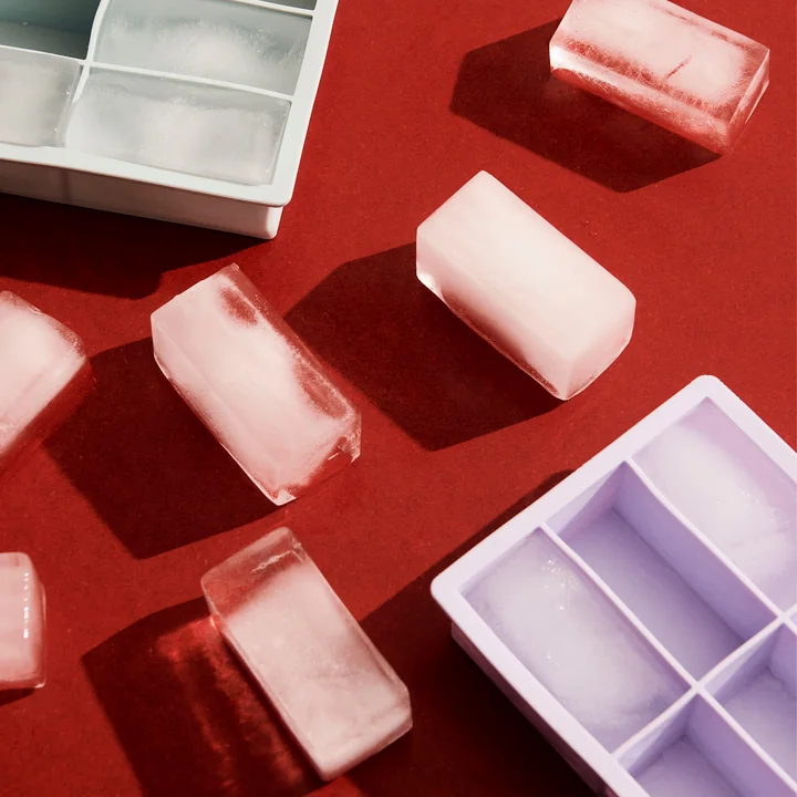 HAY - Silikon Eiswürfelbereiter rechteckig XXL