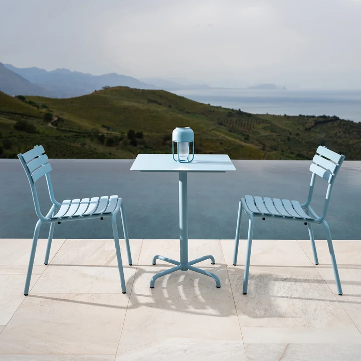 HOUE - Alua Outdoor Dining Stuhl, ice blue