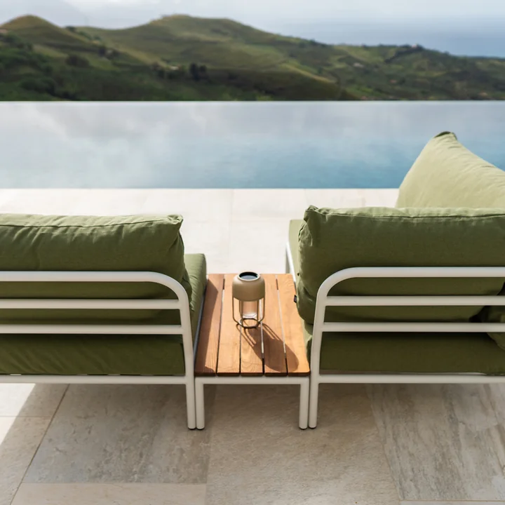 HOUE - Level / Level 2 Beistelltisch, 81 x 40 cm, muted white