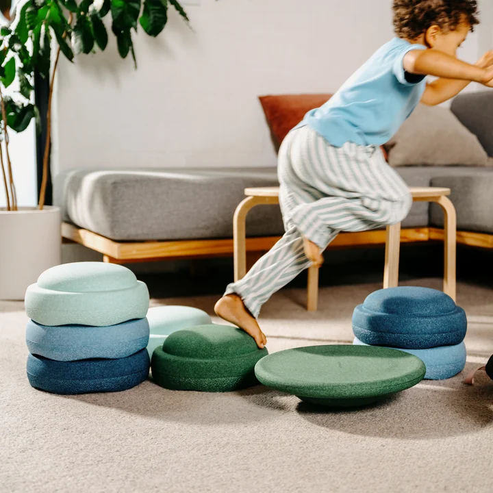 Stapelstein® - Board, dark green