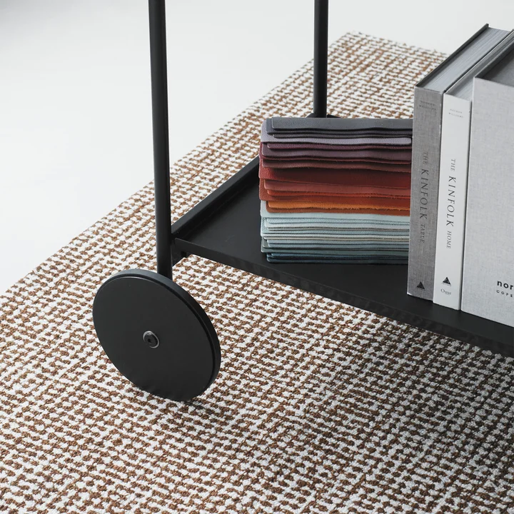 Normann Copenhagen - Flick Teppiche off white / braun