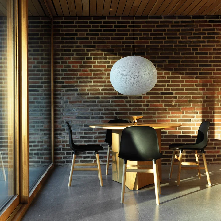 Normann Copenhagen - Act Pendelleuchte Ø 60 cm, weiß