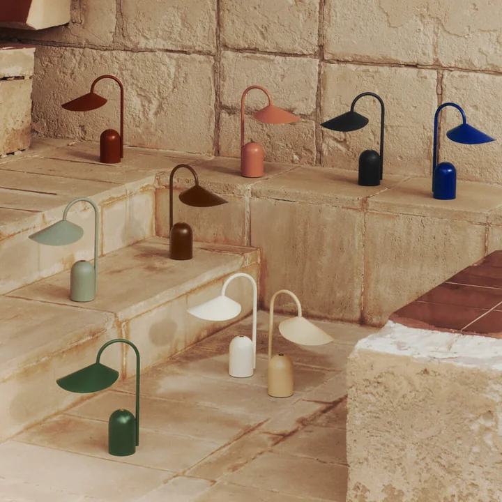 Ferm Living - Arum Akku LED-Tischleuchten