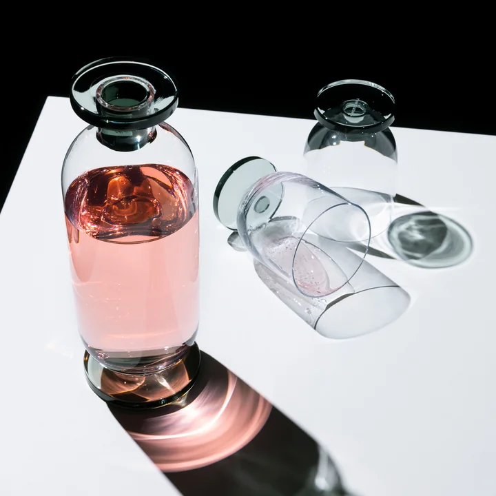 Tom Dixon - Puck Wasserglas, smoke