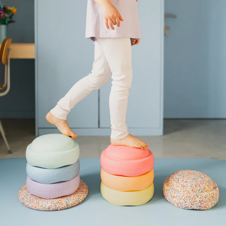 Stapelstein® - Rainbow Set complete pastel, multicolor (7er-Set)