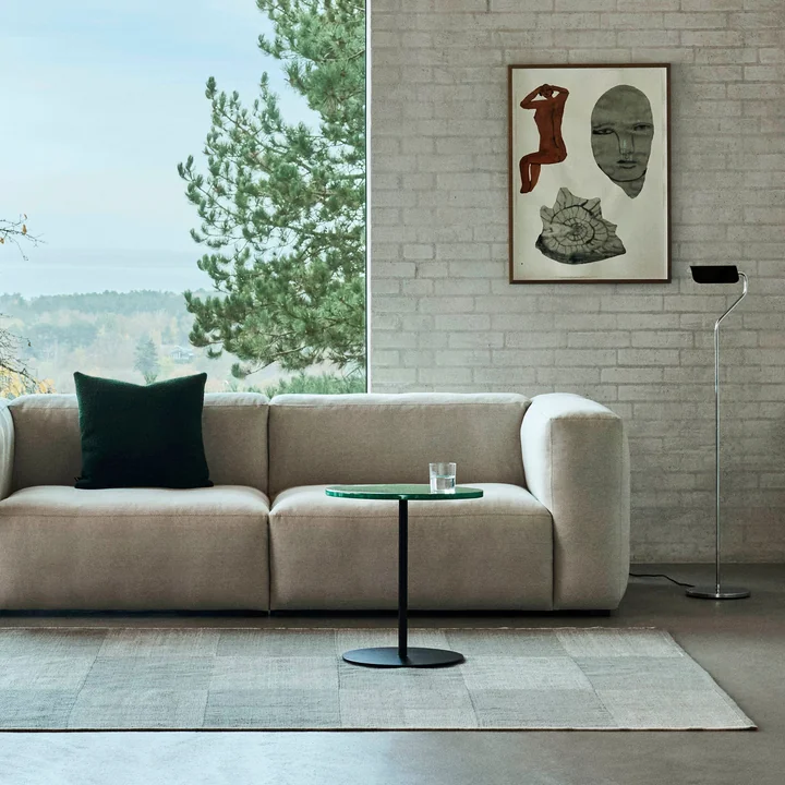 HAY - Pyro Beistelltisch, Ø 45 cm, schwarz / schwarz