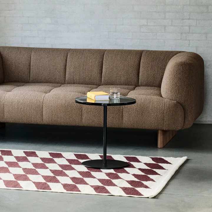 HAY - Pyro Beistelltisch, Ø 45 cm, schwarz / schwarz