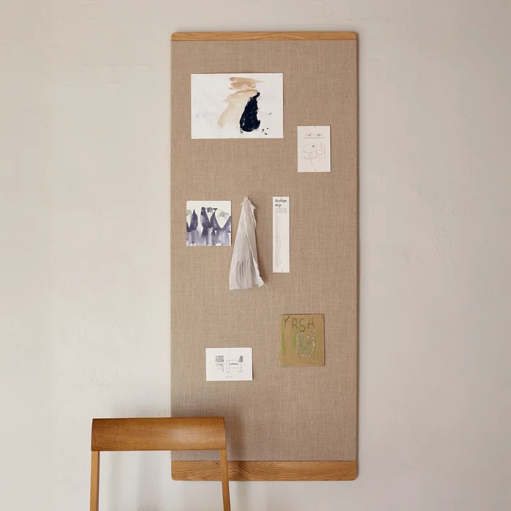 Form & Refine - Rim Pinnwand, 60 x 145 cm, Eiche geölt