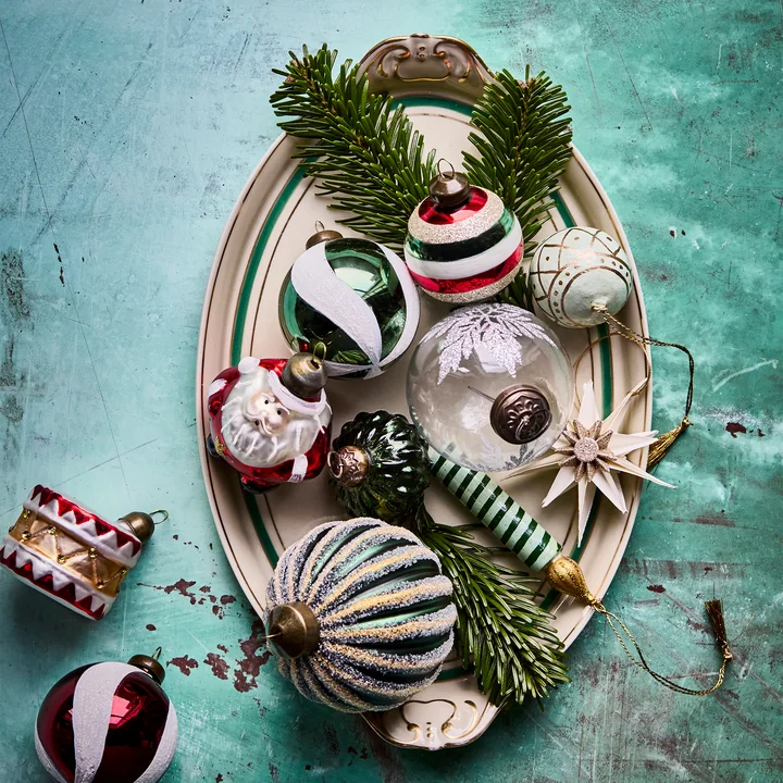 House Doctor - Candle Ornamente, grün