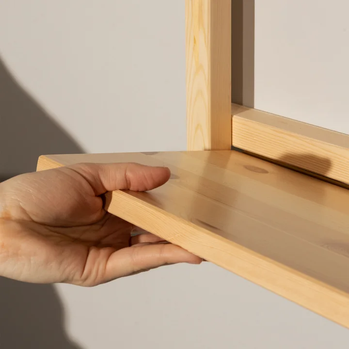 Karup Design - Groove Wandregal, Kiefer natur