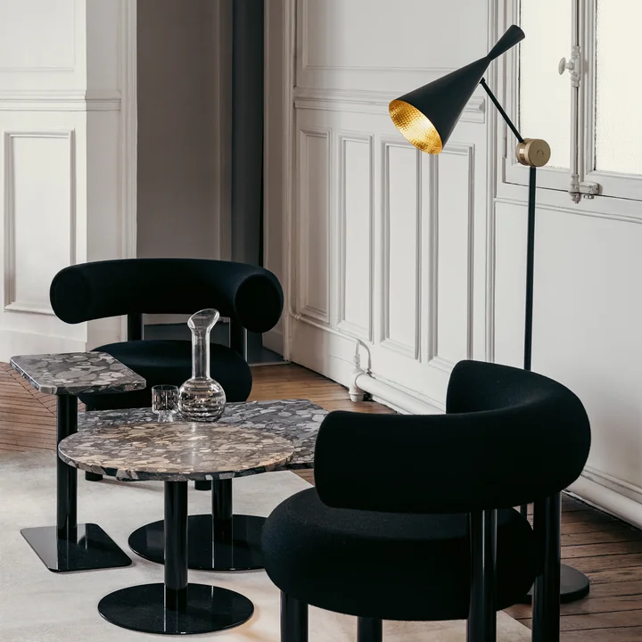 Tom Dixon - Beat LED Stehleuchte, schwarz