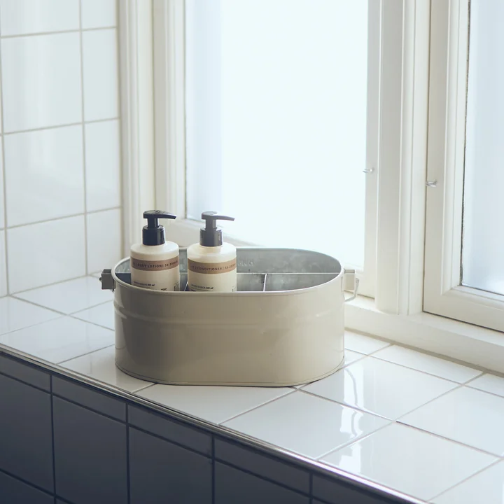 Humdakin - Utensilien Behälter, 30 x 19 x 13 cm, beige