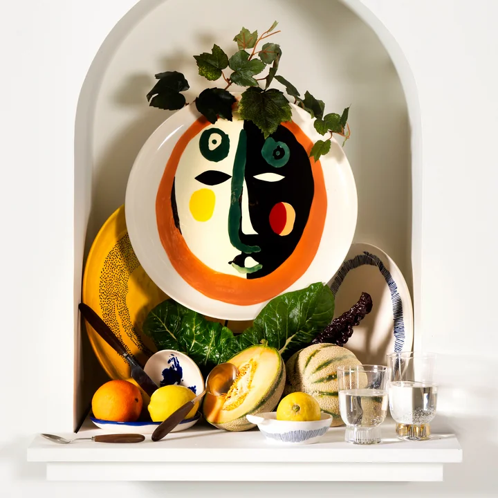 Serax - Feast Face N°1 Servierplatte, mix