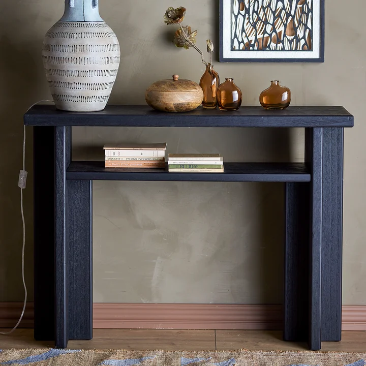 Bloomingville - Cupa Konsolentisch, schwarz