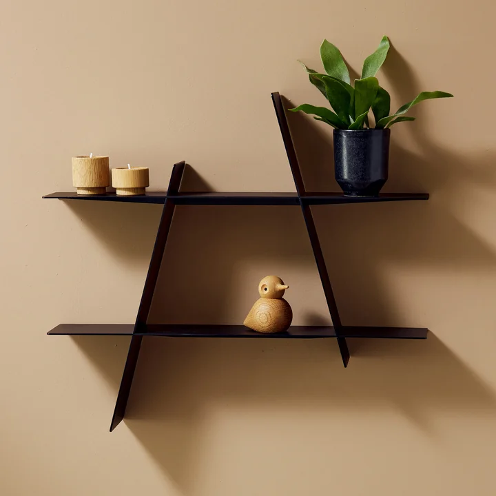 Andersen Furniture - A-Shelf medium, Stahl schwarz lackiert