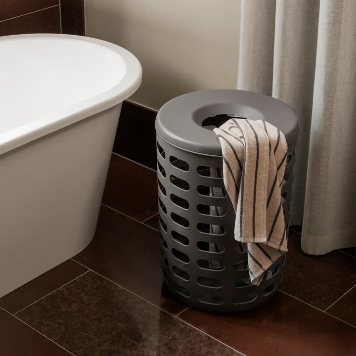 Blomus - Arto Handtuch, moonbeam / magnet