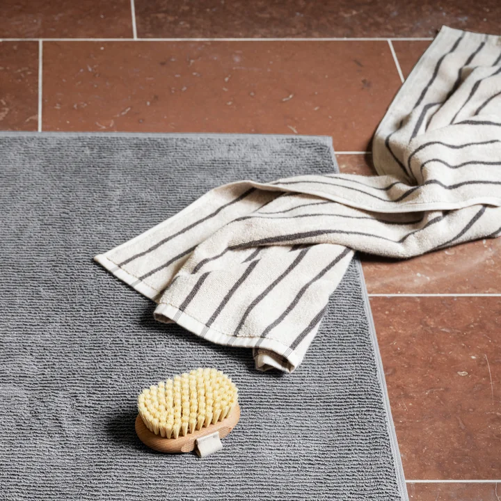 Blomus - Arto Handtuch, moonbeam / magnet