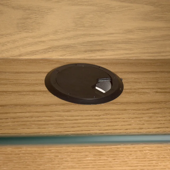 Zuiver - Barbier Sideboard mit Schiebetüren, Esche