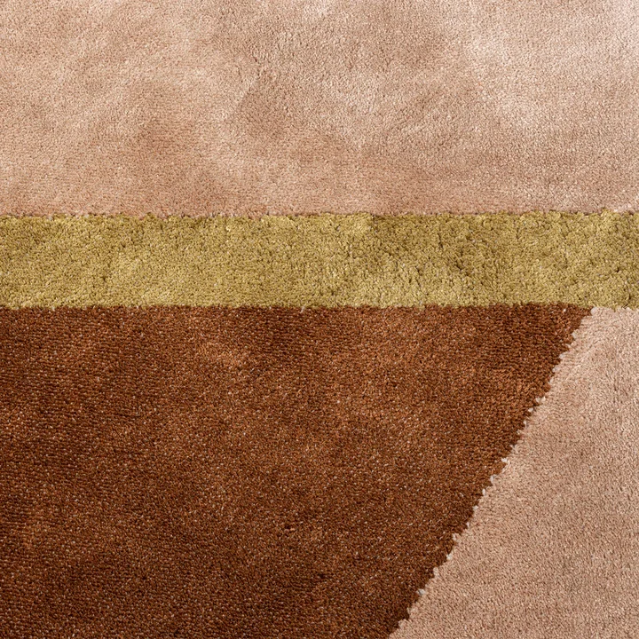 Zuiver - Phila Teppich, 160 x 257 cm, Terra