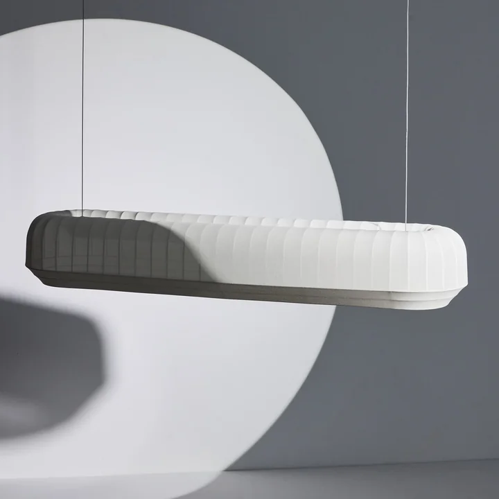 Northern - Tradition LED Pendelleuchte, linear, L 120 cm, off-white