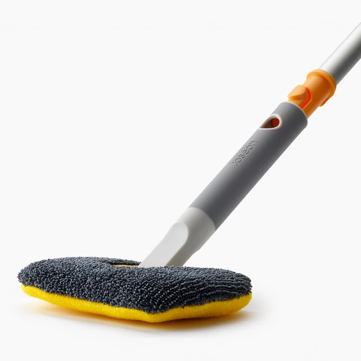 Joseph Joseph - CleanTech 2-in-1 Mikrofaser-Handwischer, light stone