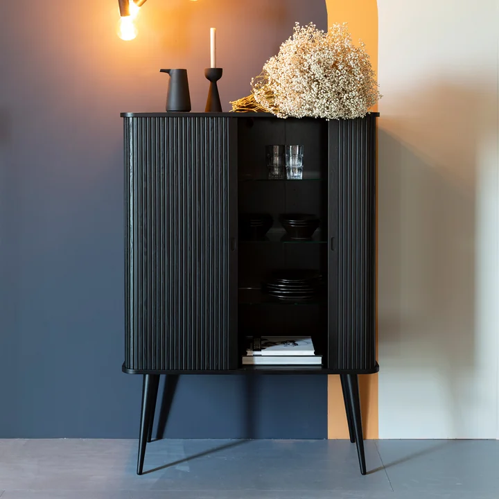 Zuiver - Barbier Highboard, schwarz