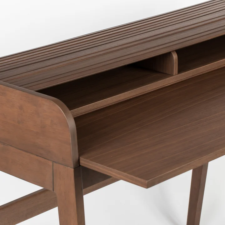 Zuiver - Barbier Schreibtisch, Walnuss