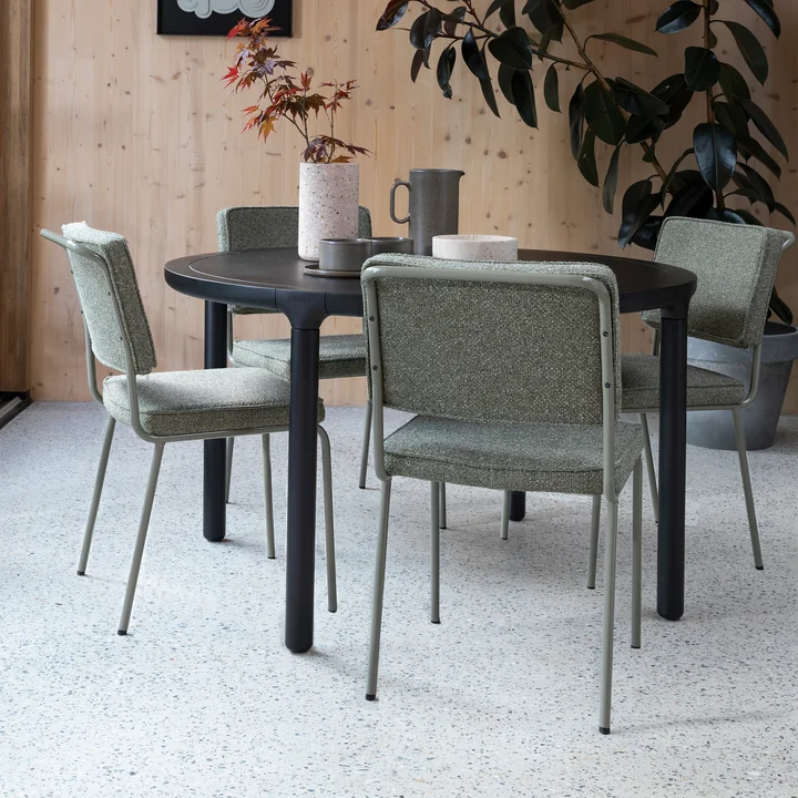 Zuiver - Buddy Stuhl gepolstert, olivgrün