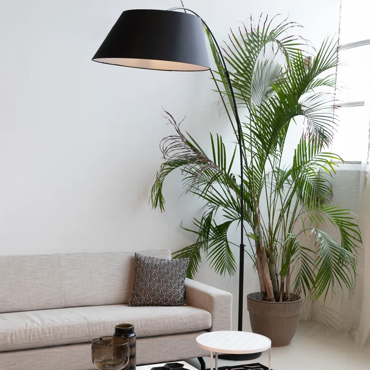 Zuiver - Arc Stehleuchte, schwarz