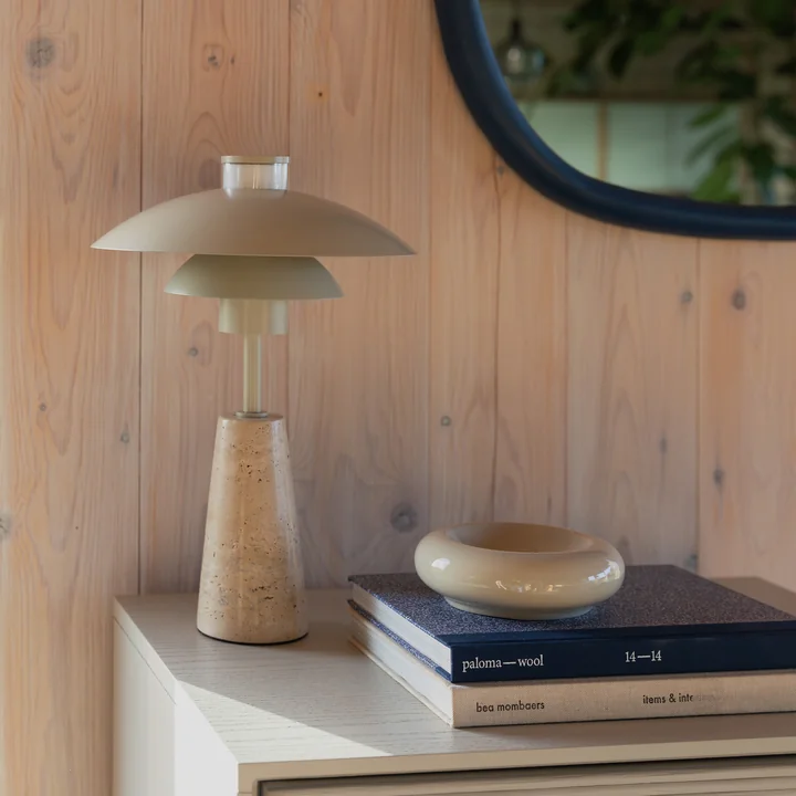 Zuiver - Cole LED-Tischleuchte, beige