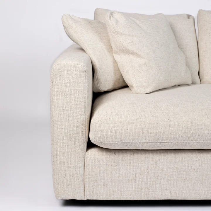 Zuiver - Sense 3-Sitzer Sofa, cream