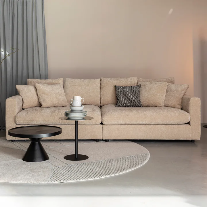Zuiver - Sense 3-Sitzer Sofa, nature soft