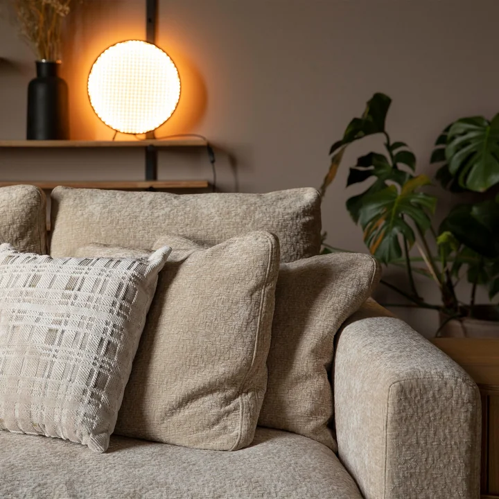 Zuiver - Sense 3-Sitzer Sofa, nature soft