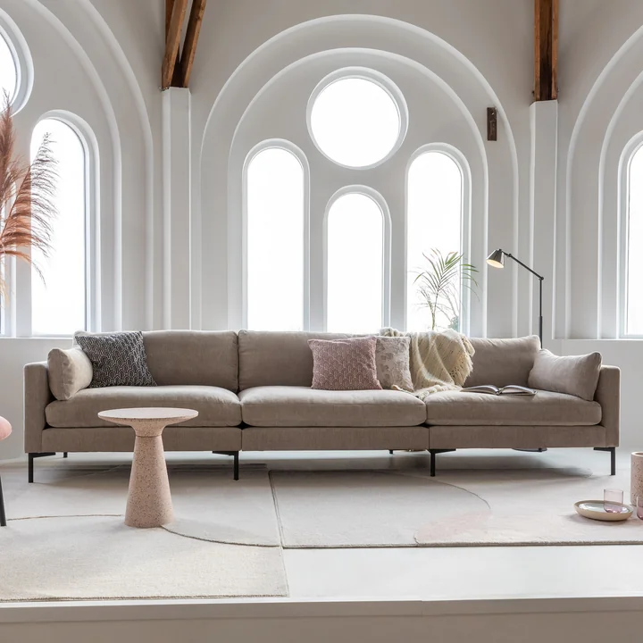 Zuiver - Summer 4,5-Sitzer Sofa, latte