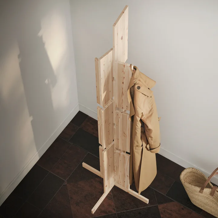 Karup Design - Keeper Garderobenständer, H 186 cm, Kiefer natur