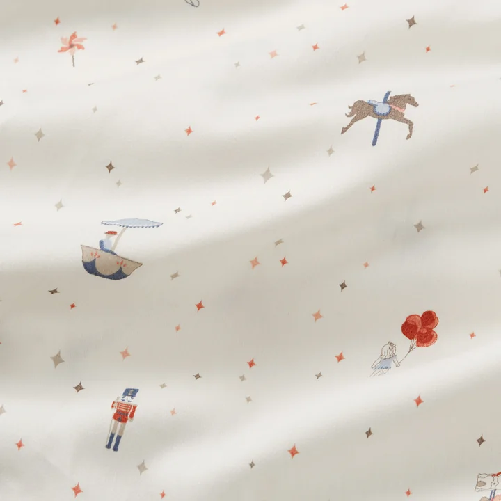 Cam Cam Copenhagen - Babybettwäsche, 70 x 100 cm, carousel