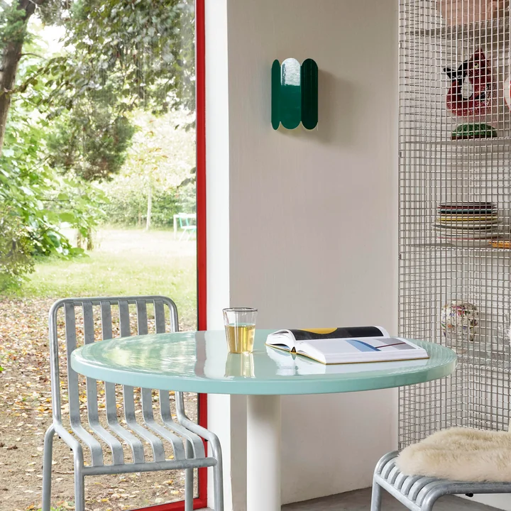 HAY - Arcs Wandleuchte, sea green