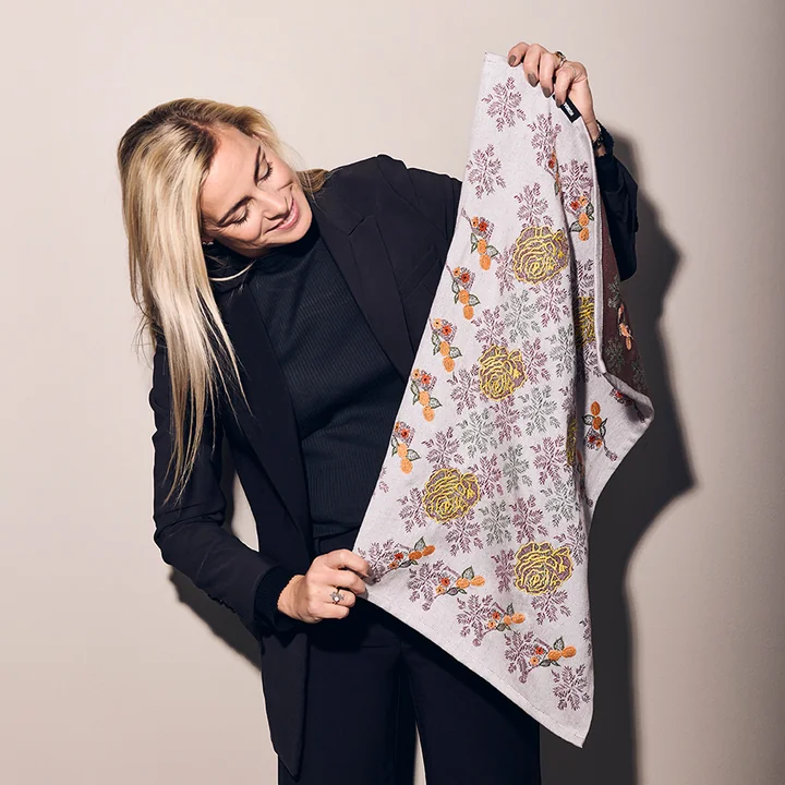 Humdakin - Geschirrtuch aus Biobaumwolle, 45 x 70 cm, magnificence