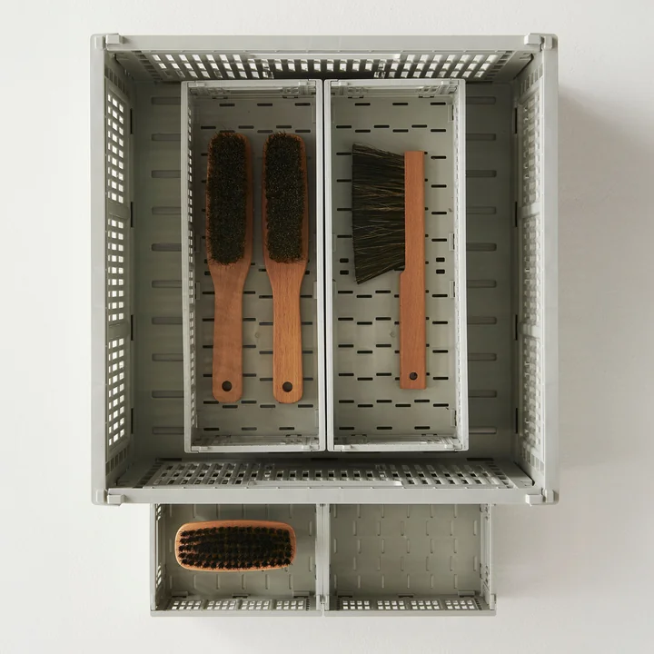 HAY - Colour Crate Körbe, grau