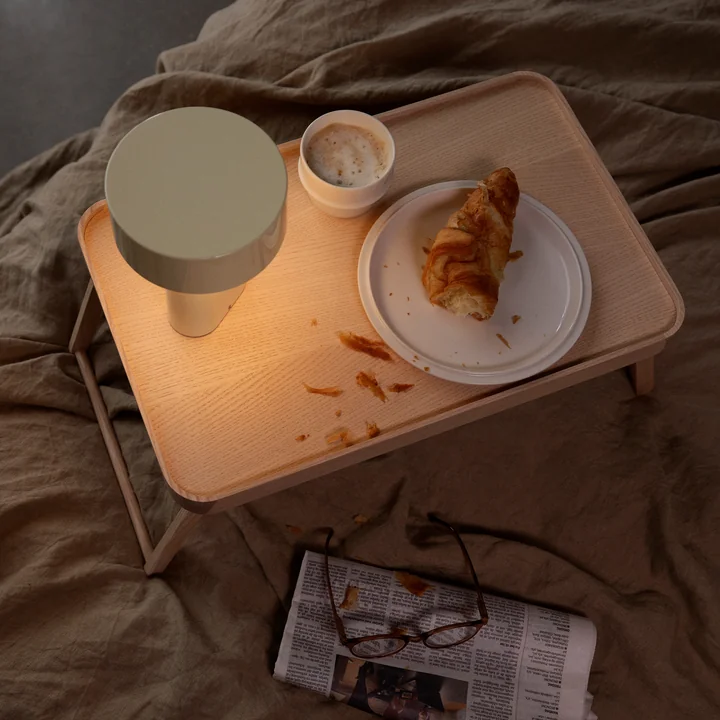 Zone Denmark - Oblong LED Akku-Leuchte, limoncello