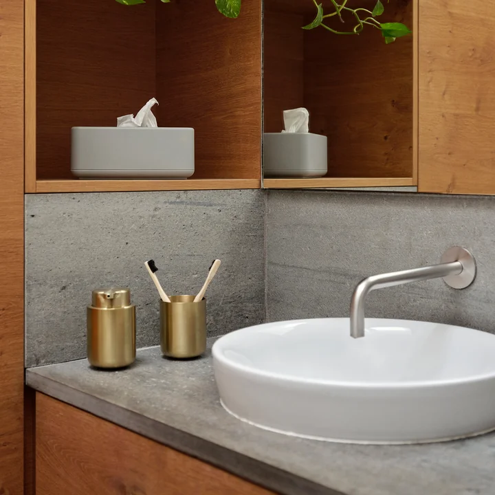 Zone Denmark - Ume Taschentuchbox, 25,6 x 14 x 10,7 cm, soft grey