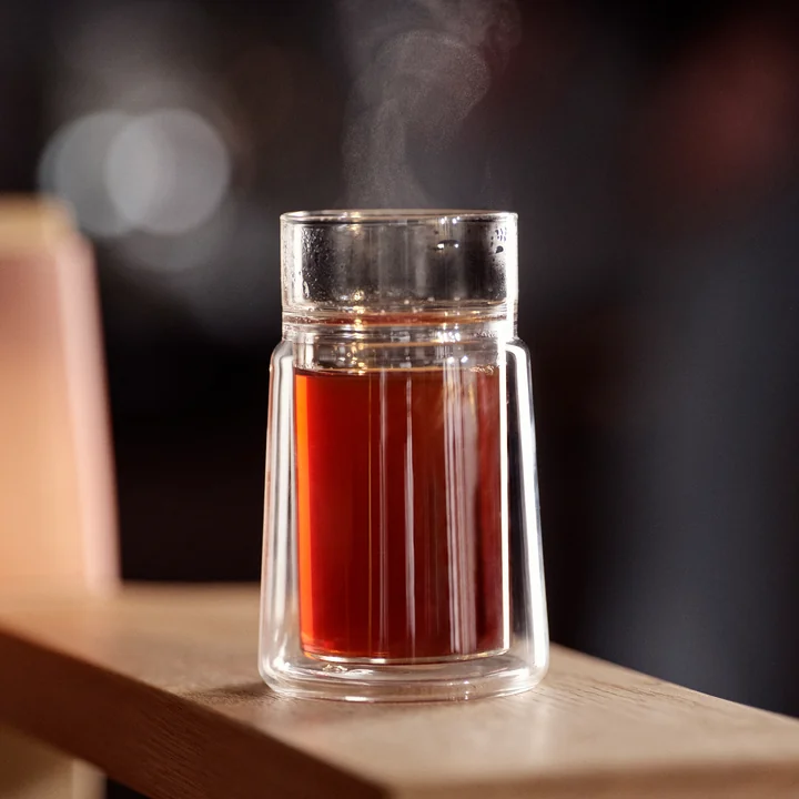 Jacob Jensen - Thermo-Doppelwandglas, large, 33 cl, klar