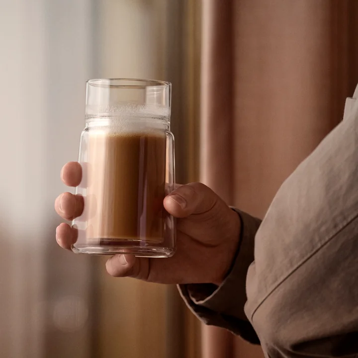 Jacob Jensen - Thermo-Doppelwandglas, large, 33 cl, klar