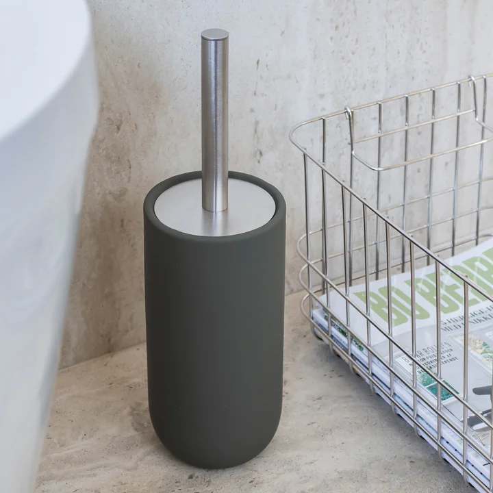 Mette Ditmer - Lotus Play Toilettenbürste, dunkeloliv 