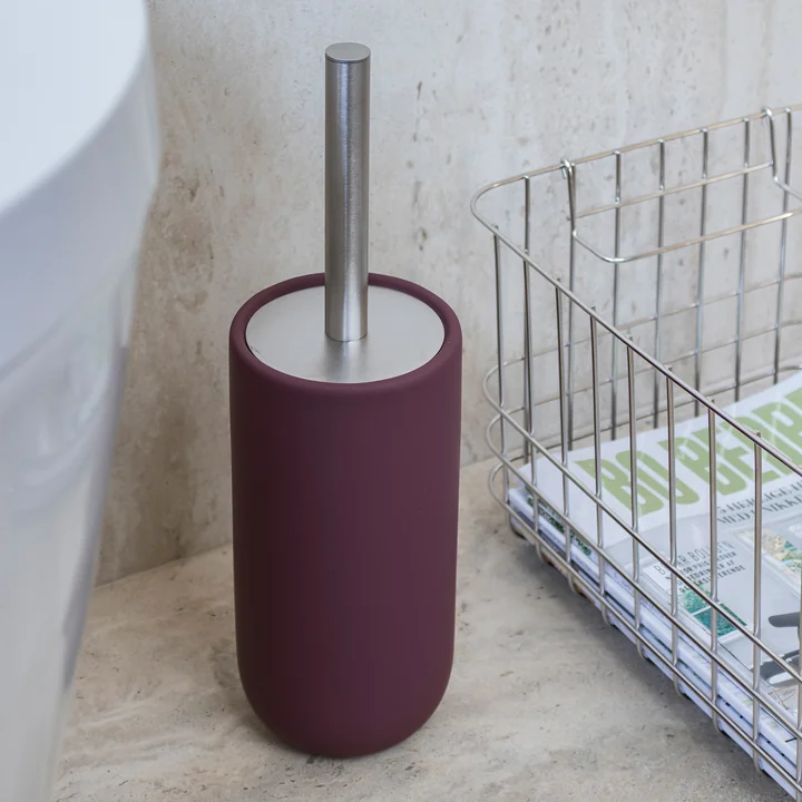 Mette Ditmer - Lotus Play Toilettenbürste, weinrot 