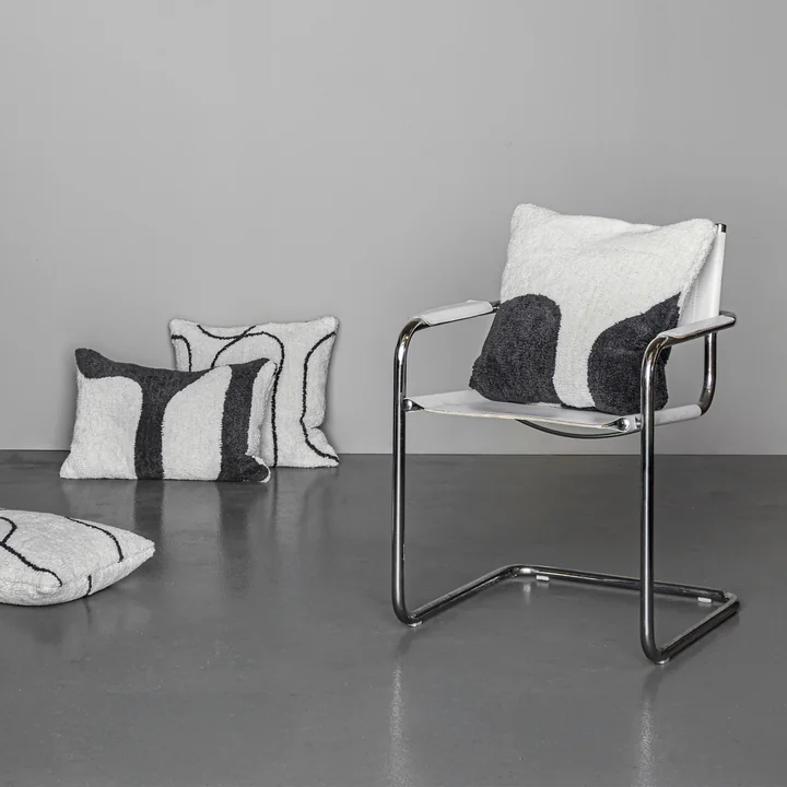 Mette Ditmer - Figura  Kissenbezug, getuftet, off-white