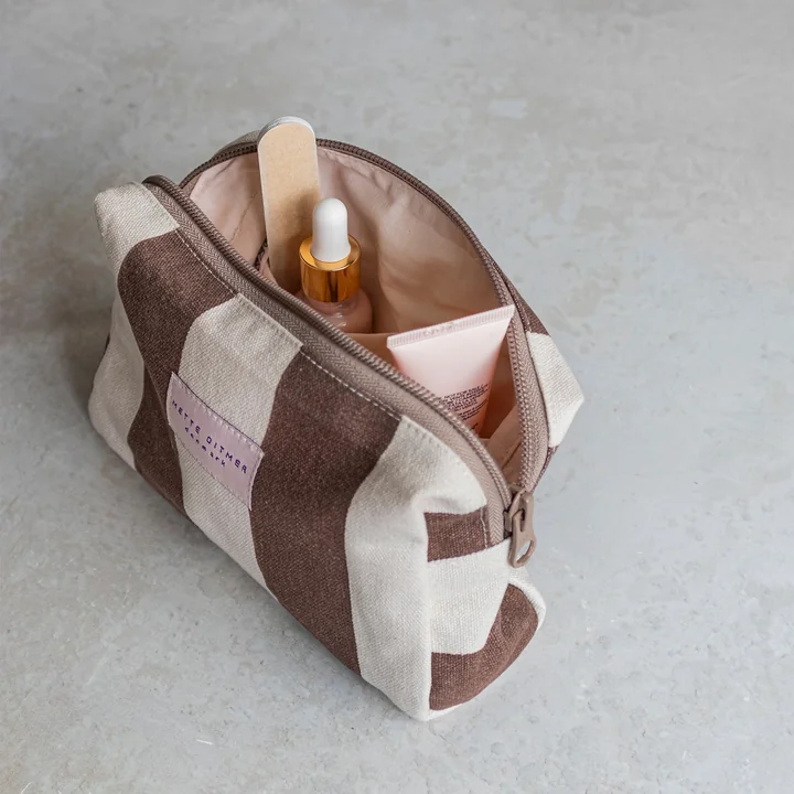 Mette Ditmer - BRING IT Kosmetiktasche, 17 x 10 cm, braun